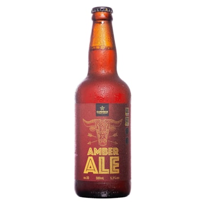 Cerveja Campinas Amber Ale Garrafa 500ml Imagem de Cerveja Campinas Amber Ale Garrafa 500ml
