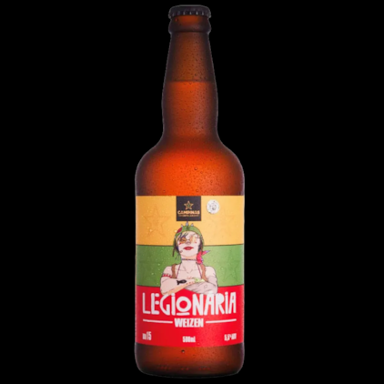 Cerveja Campinas Legionária Weizen Garrafa 500ml