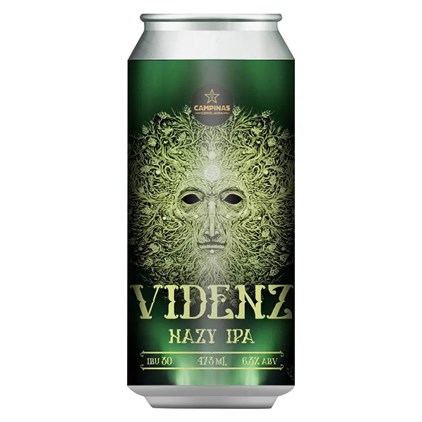 Cerveja Campinas Videnz Hazy IPA Lata 473ml