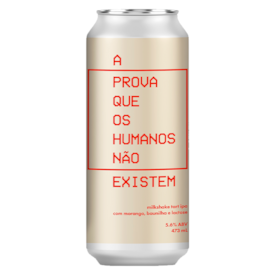 Cerveja Captain Brew A Prova Que Os Humanos Não Existem Milkshake Tart IPA Lata 473ml