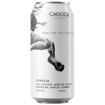 Cerveja Carioca Feel For The Flow Of Things Imperial Stout Lata 473ml Imagem de Cerveja Carioca Feel For The Flow Of Things Imperial Stout Lata 473ml