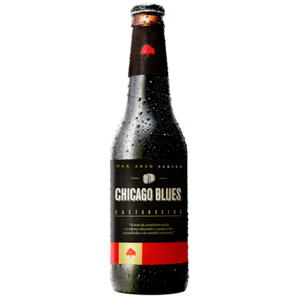 Imagem de Cerveja Chicago Blues Castanheira Robust Porter Garrafa 355ml