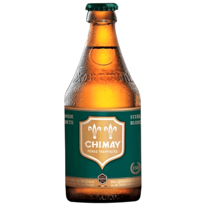 Cerveja Chimay 150 Vert Belgian Strong Golden Ale Garrafa 330ml Imagem de Cerveja Chimay 150 Vert Belgian Strong Golden Ale Garrafa 330ml