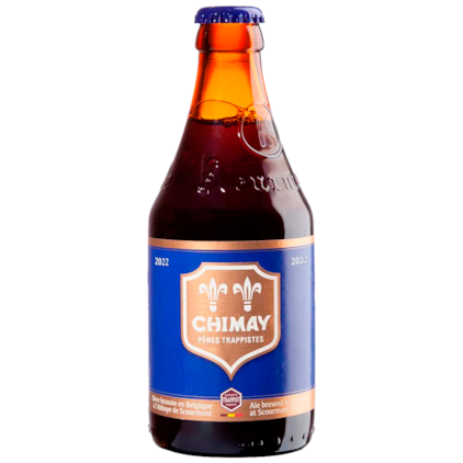 Cerveja Chimay Blue Belgian Strong Dark Ale Garrafa 330ml Imagem de Cerveja Chimay Blue Belgian Strong Dark Ale Garrafa 330ml