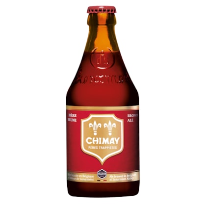 Cerveja Chimay Rouge Belgian Dubbel Garrafa 330ml Imagem de Cerveja Chimay Rouge Belgian Dubbel Garrafa 330ml