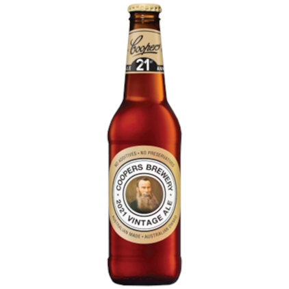 Cerveja Coopers Brewery Vintage Ale 2021 Garrafa 355ml Imagem de Cerveja Coopers Brewery Vintage Ale 2021 Garrafa 355ml