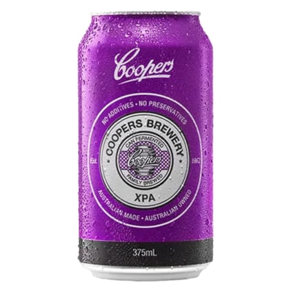 Cerveja Coopers Brewery XPA Lata 375ml Imagem de Cerveja Coopers Brewery XPA Lata 375ml