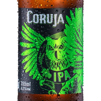 Imagem de Cerveja Coruja IPA Garrafa 355ml