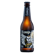 Cerveja Coruja Lager Garrafa 355ml