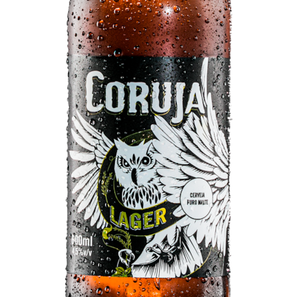 Imagem de Cerveja Coruja Lager Garrafa 600ml