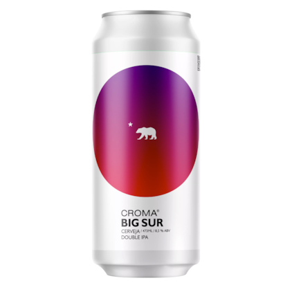 Cerveja Croma Big Sur Double IPA Lata 473ml Imagem de Cerveja Croma Big Sur Double IPA Lata 473ml
