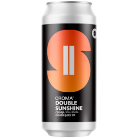 Cerveja Croma Double Sunshine Double Juicy IPA Lata 473ml