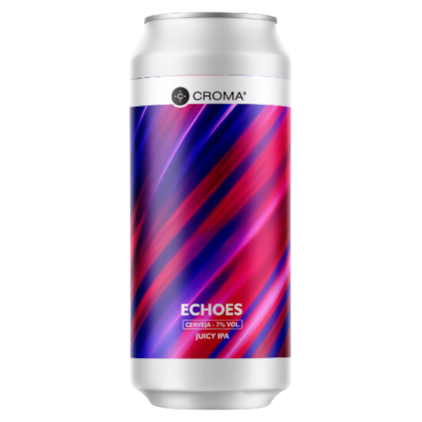 Cerveja Croma Echoes Juicy IPA Lata 473ml Imagem de Cerveja Croma Echoes Juicy IPA Lata 473ml