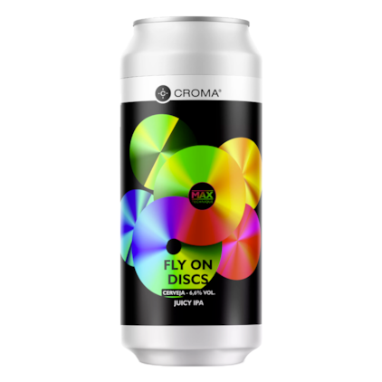 Cerveja Croma Fly On Discs Juicy IPA Lata 473ml Imagem de Cerveja Croma Fly On Discs Juicy IPA Lata 473ml