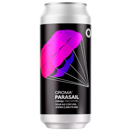 Cerveja Croma Parasail Sour Ale Lata 473ml Imagem de Cerveja Croma Parasail Sour Ale Lata 473ml