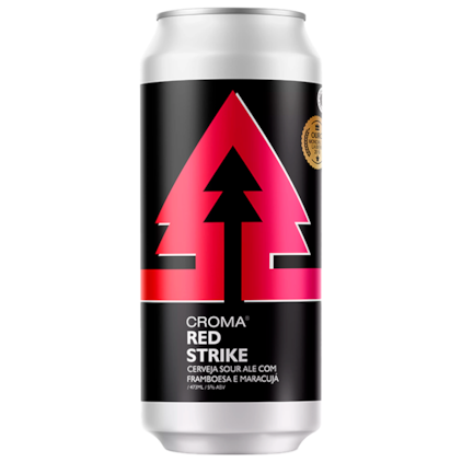 Cerveja Croma Red Strike Sour Ale Lata 473ml Imagem de Cerveja Croma Red Strike Sour Ale Lata 473ml
