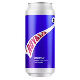 Cerveja Croma Royals Bohemian Pilsner Lata 473ml