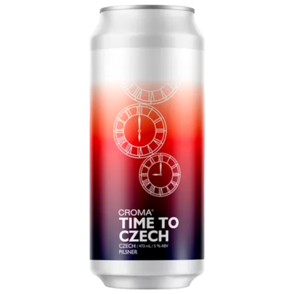 Cerveja Croma Time To Czech Pilsner Lata 473ml Imagem de Cerveja Croma Time To Czech Pilsner Lata 473ml