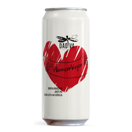 Cerveja Dádiva Abraço Mágico Juicy IPA Lata 473ml Imagem de Cerveja Dádiva Abraço Mágico Juicy IPA Lata 473ml
