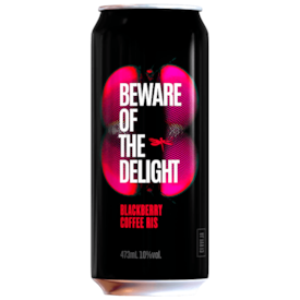 Cerveja Dádiva Beware Of The Delight Blackberry Coffee RIS Lata 473ml