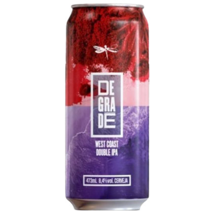 Cerveja Dádiva Degrade Double West Coast IPA Lata 473ml Imagem de Cerveja Dádiva Degrade Double West Coast IPA Lata 473ml