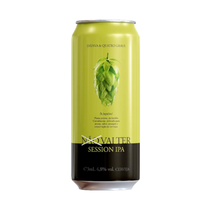 Cerveja Dadiva & Quatro Graus Não Vai Ter Session Ipa Lata 473ml Imagem de Cerveja Dadiva & Quatro Graus Não Vai Ter Session Ipa Lata 473ml