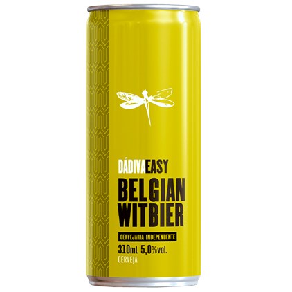 Cerveja Dádiva Easy Belgian Witbier Lata 310ml