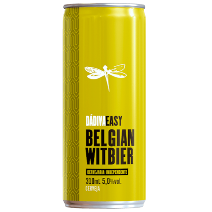 Cerveja Dádiva Easy Belgian Witbier Lata 310ml Imagem de Cerveja Dádiva Easy Belgian Witbier Lata 310ml