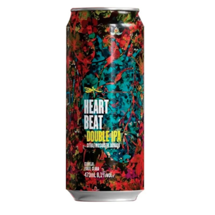 Cerveja Dádiva Heart Beat Double IPA Lata 473ml Imagem de Cerveja Dádiva Heart Beat Double IPA Lata 473ml
