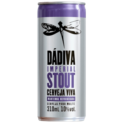 Cerveja Dádiva Imperial Stout Lata 310ml Imagem de Cerveja Dádiva Imperial Stout Lata 310ml