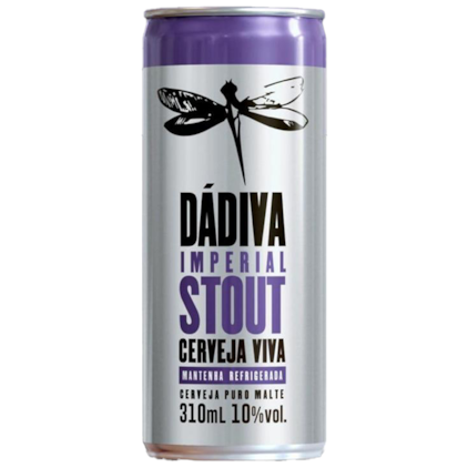 Cerveja Dadiva Imperial Stout Lata 310ml Imagem de Cerveja Dadiva Imperial Stout Lata 310ml