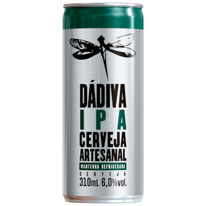 Imagem de Cerveja Dádiva IPA Lata 310ml