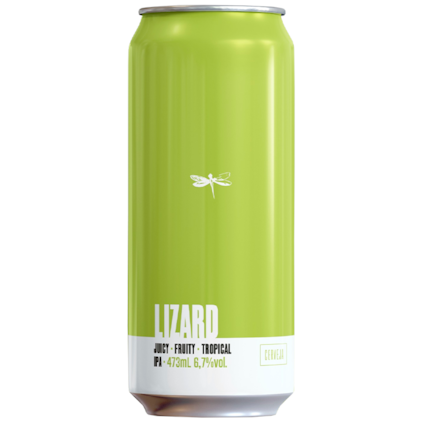 Cerveja Dádiva Lizard Juicy IPA Lata 473ml Imagem de Cerveja Dádiva Lizard Juicy IPA Lata 473ml