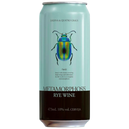 Cerveja Dádiva Metamorphosis Rye Wine Lata 473ml Imagem de Cerveja Dádiva Metamorphosis Rye Wine Lata 473ml