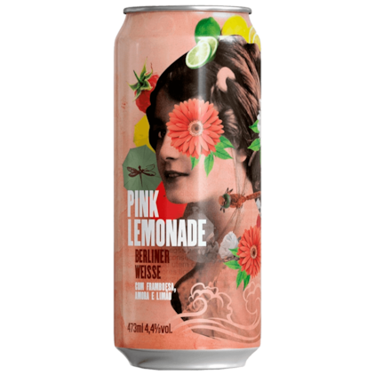 Cerveja Dádiva Pink Lemonade Berliner Weisse Lata 473ml Imagem de Cerveja Dádiva Pink Lemonade Berliner Weisse Lata 473ml