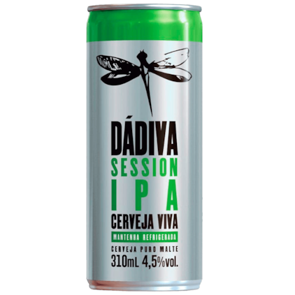 Cerveja Dádiva Session IPA Lata 310ml Imagem de Cerveja Dádiva Session IPA Lata 310ml