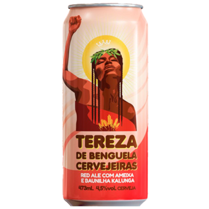 Cerveja Dadiva Tereza De Benguela Red Ale Lata 473ml Imagem de Cerveja Dadiva Tereza De Benguela Red Ale Lata 473ml