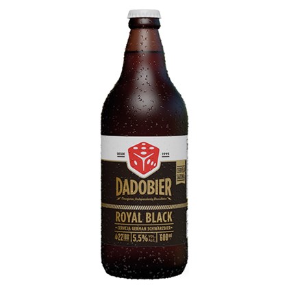 Cerveja Dado Bier Royal Black Garrafa 600ml