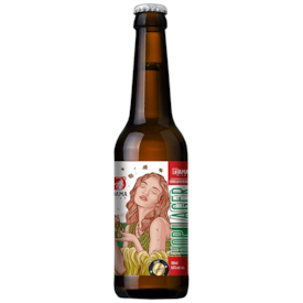Cerveja Dama Bier Hop Lager Garrafa 355ml
