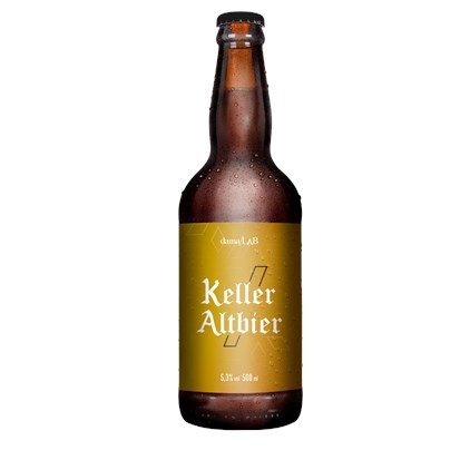 Cerveja Dama Bier Lab Keller Altbier Garrafa 500ml