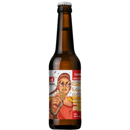 Cerveja Dama Bier Pilsen Garrafa 355ml Imagem de Cerveja Dama Bier Pilsen Garrafa 355ml