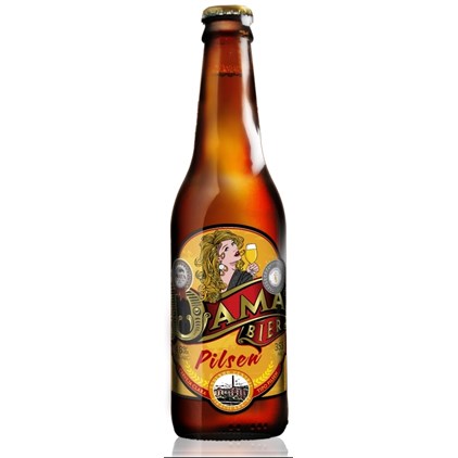 Cerveja Dama Bier Pilsen Garrafa 355ml