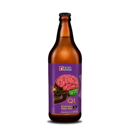 Cerveja Dama Bier QI Garrafa 600ml Imagem de Cerveja Dama Bier QI Garrafa 600ml