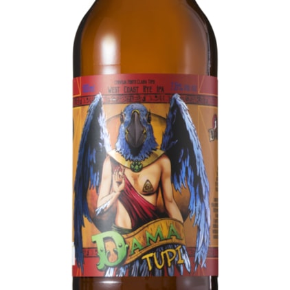 Cerveja Dama Bier Tupi West Coast Rye IPA Garrafa 600ml Imagem de Cerveja Dama Bier Tupi West Coast Rye IPA Garrafa 600ml