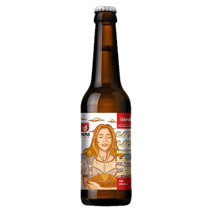 Cerveja Dama Bier Weiss Garrafa 355ml