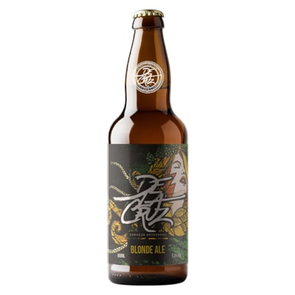 Cerveja Delacruz Blonde Ale Garrafa 500ml Imagem de Cerveja Delacruz Blonde Ale Garrafa 500ml