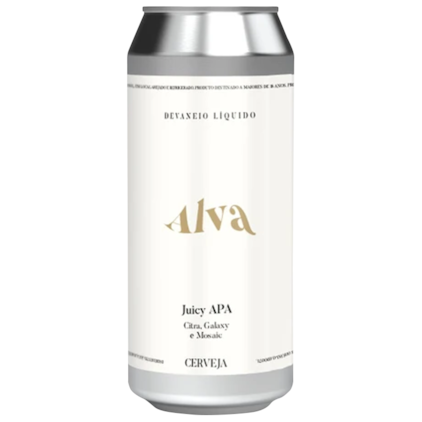 Cerveja Devaneio do Velhaco Alva Juicy IPA Lata 473ml Imagem de Cerveja Devaneio do Velhaco Alva Juicy IPA Lata 473ml