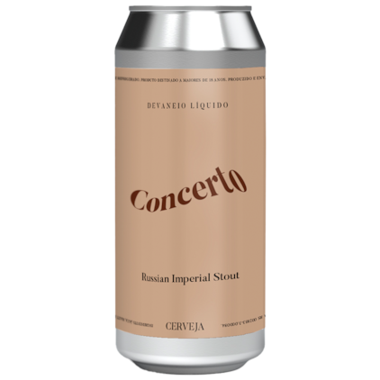 Cerveja Devaneio do Velhaco Concerto Imperial Stout Lata 473ml Imagem de Cerveja Devaneio do Velhaco Concerto Imperial Stout Lata 473ml