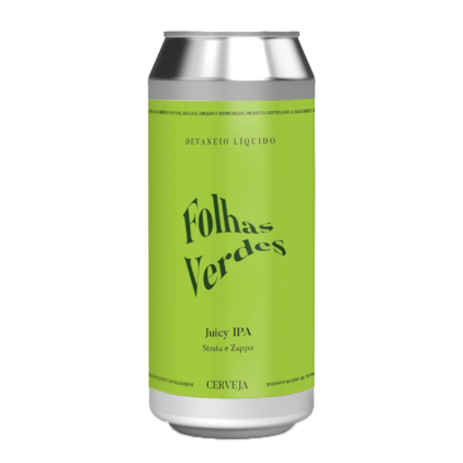 Cerveja Devaneio do Velhaco Folhas Verdes Juicy IPA Lata 473ml Imagem de Cerveja Devaneio do Velhaco Folhas Verdes Juicy IPA Lata 473ml
