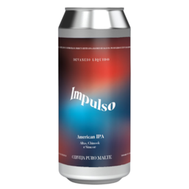 Cerveja Devaneio do Velhaco Impulso American IPA Lata 473ml (Pré-Venda)